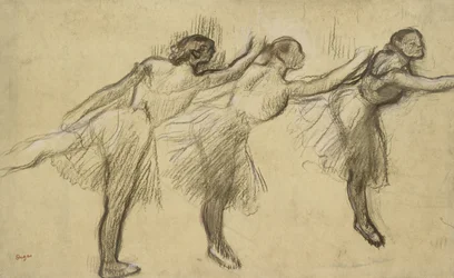 Drei Studien einer Ballerina